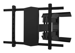 B-Tech Twin Cantilever 190,5 cm (75") Wand Schwarz