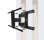 B-Tech Twin Cantilever 190,5 cm (75") Wand Schwarz