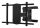 B-Tech Twin Cantilever 190,5 cm (75") Wand Schwarz