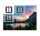 B-Tech BT8312 177,8 cm (70") Schwarz