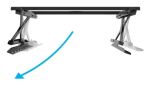 B-Tech BT8443/B TV-Halterung 190,5 cm (75") Schwarz
