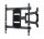 B-Tech BTV513 139,7 cm (55") Wand Schwarz