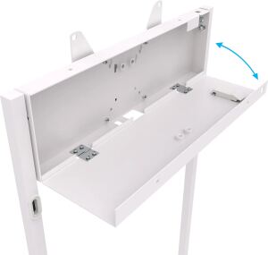 B-TECH E-Paper Stand 200x200mm universal/neigbar/weiß