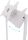 B-TECH E-Paper Stand 200x200mm back-to-back/neigbar/weiß