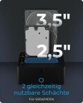 ICY BOX IB-1232CL-U3; Docking und Klonstation für 2x...