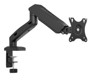 ICY BOX Monitorarm 1fach bis32Tisch VESA kompatibel,ergonomisch,grau