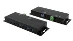 EXSYS EX-1188HMS-3 Schnittstellen-Hub USB 3.2 Gen 1 (3.1 Gen 1) Type-B 5000 Mbit/s Schwarz