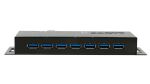 EXSYS EX-1188HMS-3 Schnittstellen-Hub USB 3.2 Gen 1 (3.1 Gen 1) Type-B 5000 Mbit/s Schwarz