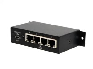 EXSYS EX-1330M Schnittstellen-Hub USB 3.2 Gen 1 (3.1 Gen 1) Type-B 1000 Mbit/s Schwarz
