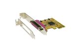 PCI-EXPRESS KARTE 1P Parallel (ASIX Chipset),ink....