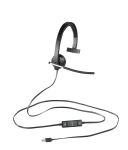 Logitech H650E Kopfhörer Kabelgebunden Kopfband Büro/Callcenter USB Typ-A Schwarz, Silber