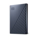 Western Digital My Passport Ultra Externe Festplatte 5 TB USB Typ-C 3.2 Gen 1 (3.1 Gen 1) Blau