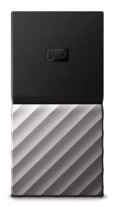 Western Digital My Passport SSD 2 TB USB Typ-C 3.2 Gen 1 (3.1 Gen 1) Schwarz, Silber