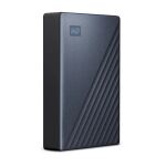 Western Digital WDBFTM0040BBL-WESN Externe Festplatte 4 TB USB Typ-C 3.2 Gen 1 (3.1 Gen 1) Schwarz, Blau