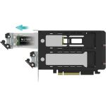 ICY DOCK 2x M.2 NVMe zu PCle 5.0 x8 Wechselrahmen/Adapter