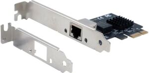PCI Ethernet Karte 2,5Gigabit 1-Port inkl.LowProfileBügel,Realtek RTL8125