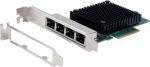 PCI Ethernet Karte 2,5Gigabit 4-Port...