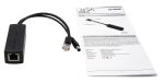 Ethernet PoE+ Splitter 10/100Mbps 802.3at,12VDC/2A/24W