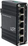 Switch 5Port Industrie Ethernet PoE 4x10/100/1000Tx,12-48VDC