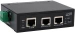 Ethernet zu 2x Seriell RS-232/422/ 485,inkl.DIN-Rail Kit