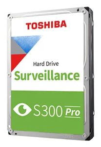 Toshiba S300 Pro Surveillance Interne Festplatte 10 TB 7200 RPM 512 MB 3.5" Serial ATA III