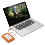 LaCie Rugged Secure Externe Festplatte 2 TB 2.5" USB Typ-C 3.2 Gen 1 (3.1 Gen 1) Orange, Weiß