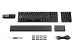 be quiet! Dark Mount Silent Linear DE ISO Tastatur Gaming USB QWERTZ Deutsch Schwarz