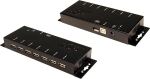 USB 2.0 HUB 7-Port 1xUSB-B,7xUSB-A,1xDC-Buchse