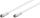 Kabel Antenne/TV 1,5m Koaxial   weiß