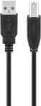 Goobay USB 2.0 Hi-Speed-Kabel, schwarz, 1.8m