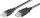Kabel USB 2.0 Verlängerung S/B  5,0m schwarz