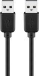 Goobay USB 2.0 Hi-Speed-Kabel 1.8 m, schwarz