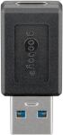 Goobay USB 3.0 SuperSpeed Adapter auf USB-C, schwarz