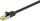 Patch-Kabel CAT6A S/FTP (PiMF) 1,0m 500 MHz mit  CAT 7 Rohkabel black