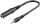 Goobay 50470 Audio-Kabel 0,2 m 3.5mm 6.35mm Schwarz