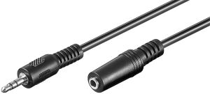 Goobay 50431 Audio-Kabel 2 m 3.5mm Schwarz