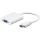 Goobay HDMI - VGA/3.5mm, M/F HDMI Typ A (Standard) VGA (D-Sub) + 3.5mm Weiß