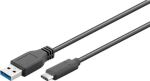 Kabel USB 3.0 C->A S/S 0,5m   GOOBAY USB Typ-C auf...