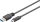 Kabel USB 3.0 C->A S/S 0,5m   GOOBAY USB Typ-C auf Typ-A          schwarz