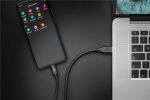 Goobay 67890 USB Kabel 1 m USB A USB C 5 Gbit/s 15 W Schwarz