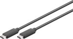 Goobay 67976 USB Kabel USB 2.0 1 m USB C 5 Gbit/s Grau