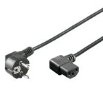 Goobay 96042 Stromkabel Schwarz 1,5 m CEE7/7 C13-Koppler