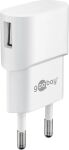 Ladegerät USB A 1-fach weiss USB Steckernetzteil,...
