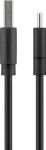 Goobay 59118 USB Kabel USB 2.0 0,5 m USB A USB C 0,48 Gbit/s Schwarz