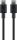 Goobay 66316 USB Kabel USB 2.0 0,5 m USB C 0,48 Gbit/s 60 W Schwarz
