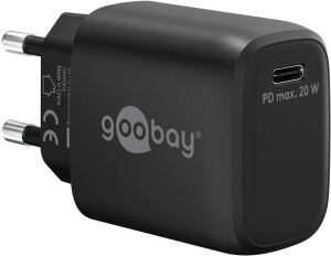 Goobay 65405 Ladegerät für Mobilgeräte Universal Schwarz AC Schnellladung Drinnen