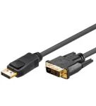 Goobay 2m DP/DVI DisplayPort Schwarz