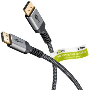 GOOBAY DisplayPort-Kabel 1.4      2m 32,4Gbit/s 8K/60Hz DSC            2m