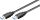 Kabel USB 3.0 A->A S/S  3,0m schwarz