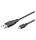 Goobay USB micro-B 180, 1.8m USB Kabel 1,8 m Micro-USB B USB A Schwarz